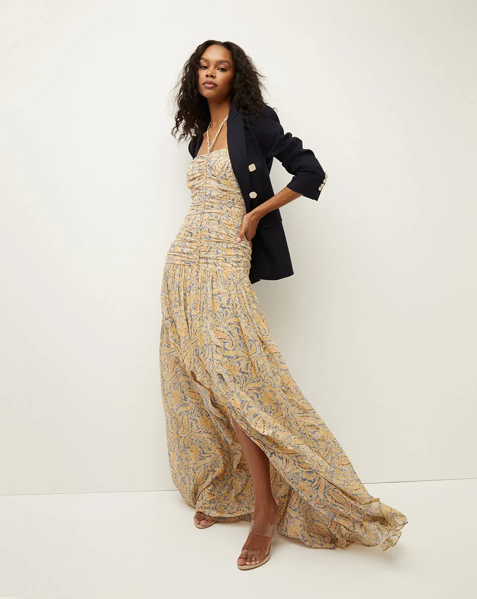 Lucine Paisley Dress sold by Veronica Beard product image thumbnail 5