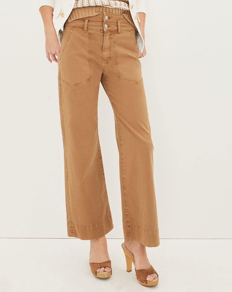 Hilde Patch-Pocket Pant sold by Veronica Beard product image thumbnail 2