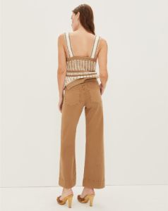 Hilde Patch-Pocket Pant sold by Veronica Beard