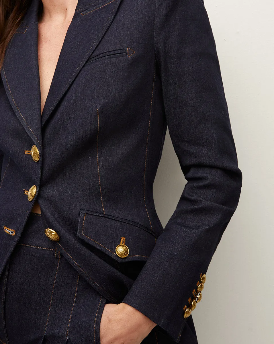 Anoki Denim Dickey Jacket sold by Veronica Beard product image thumbnail 3