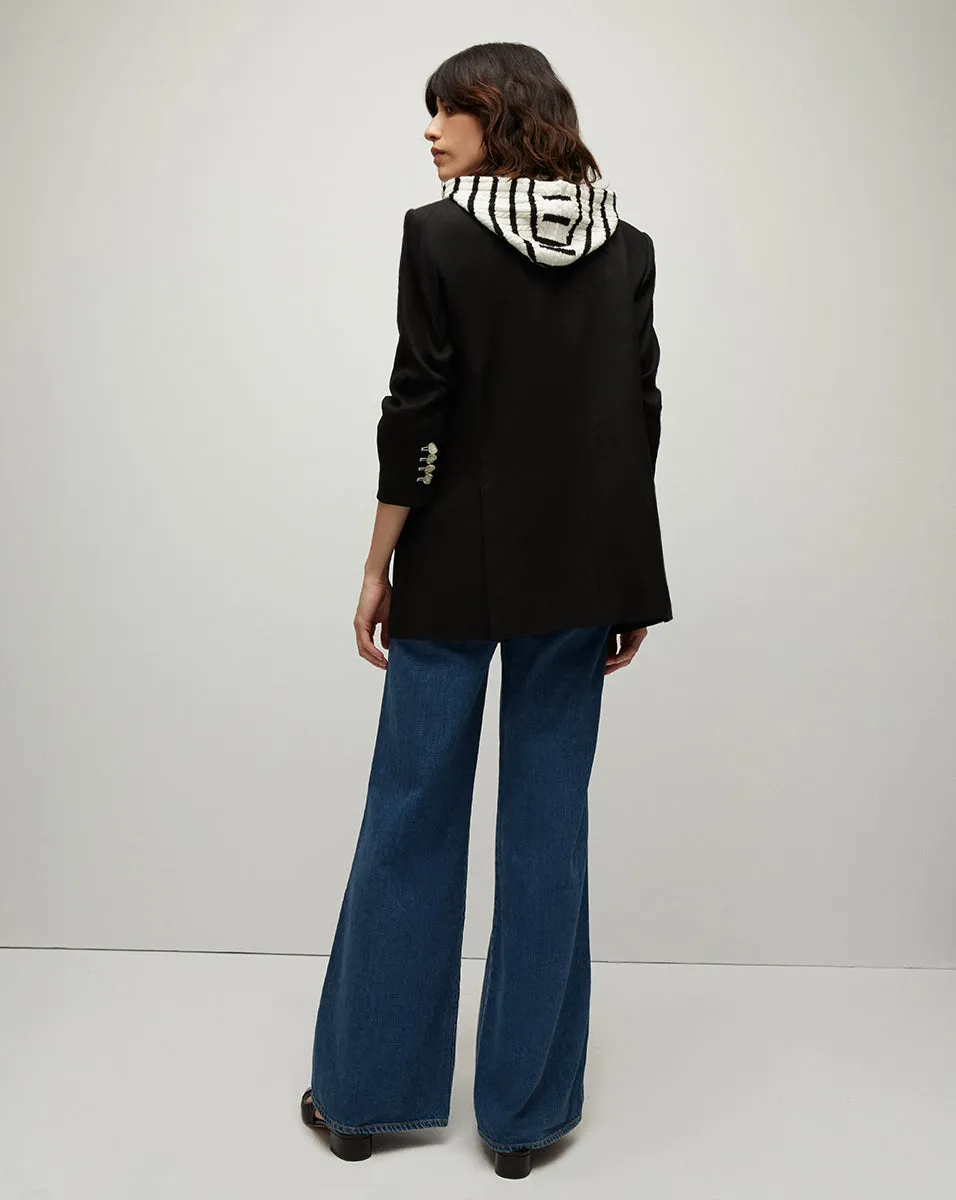 Bunny Cashmere Hoodie Dickey sold by Veronica Beard product image thumbnail 5