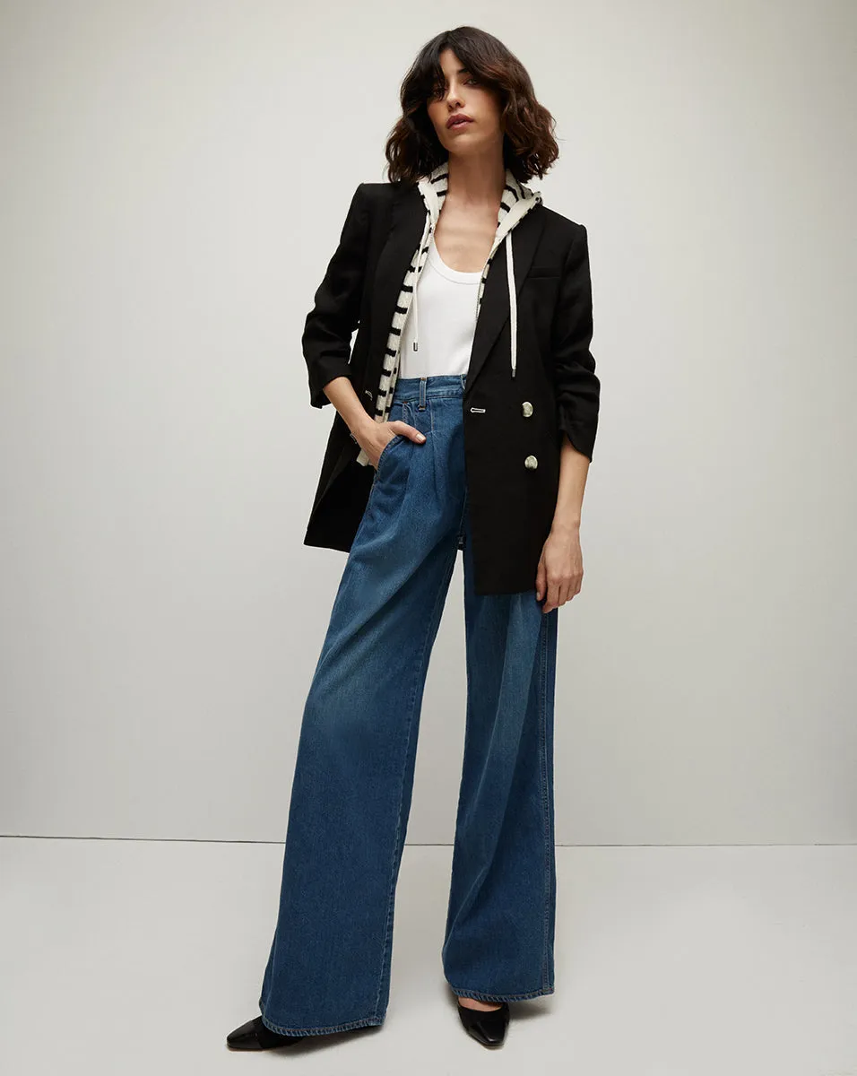 Bunny Cashmere Hoodie Dickey sold by Veronica Beard product image thumbnail 4