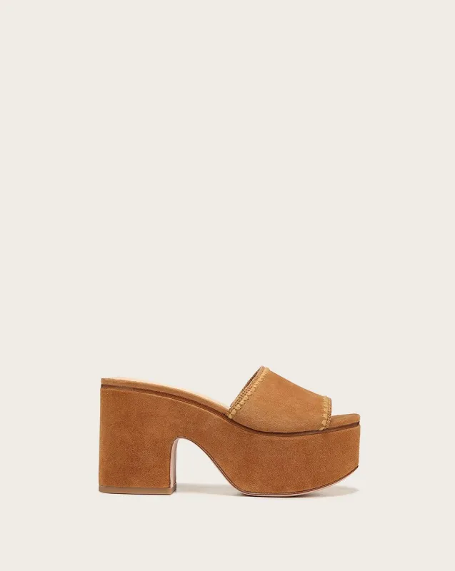 Dessie Platform Sandal sold by Veronica Beard