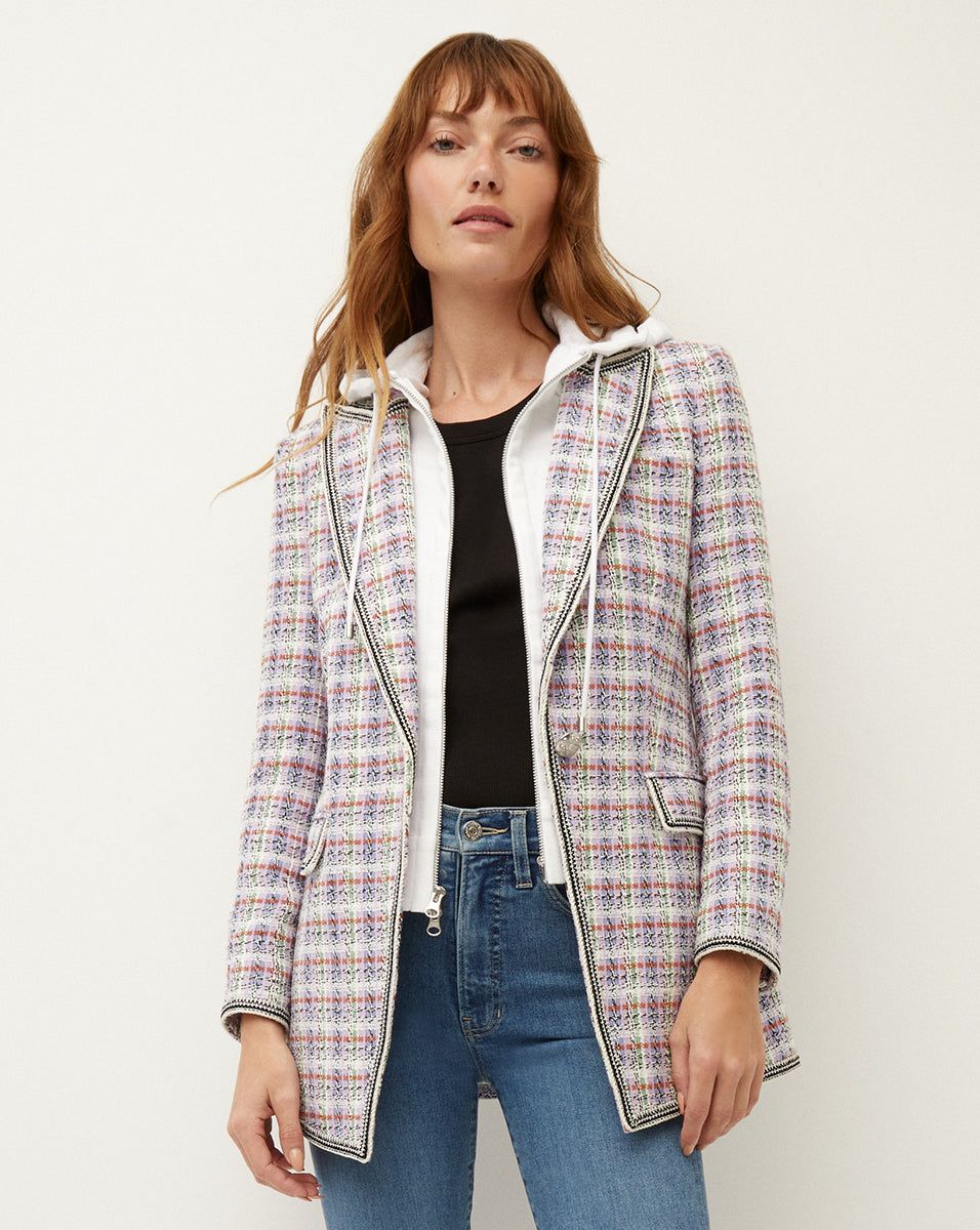 Etney Tweed Dickey Jacket sold by Veronica Beard product image thumbnail 5