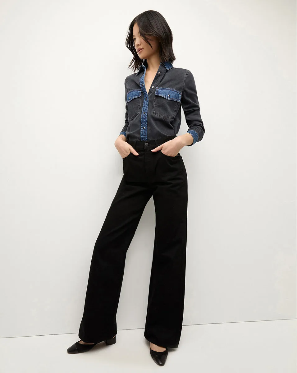 Taylor Wide-Leg Jean sold by Veronica Beard product image thumbnail 3