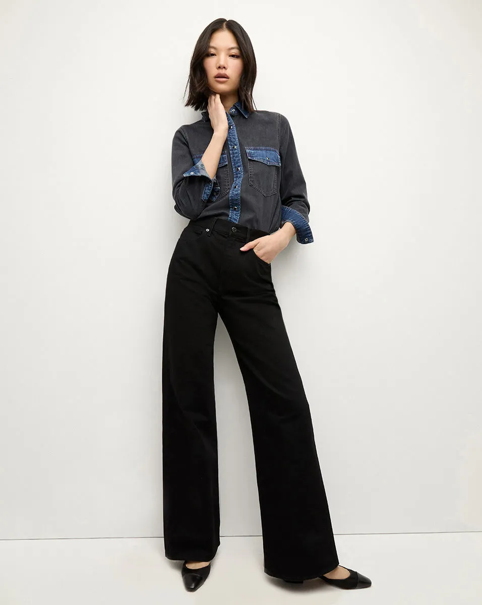 Taylor Wide-Leg Jean sold by Veronica Beard