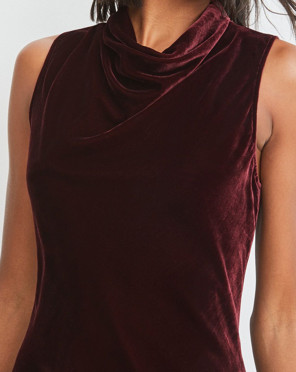 Kura Velvet Dress sold by Veronica Beard product image thumbnail 3