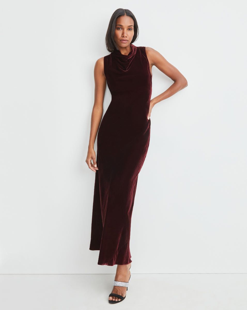 Kura Velvet Dress sold by Veronica Beard product image thumbnail 2