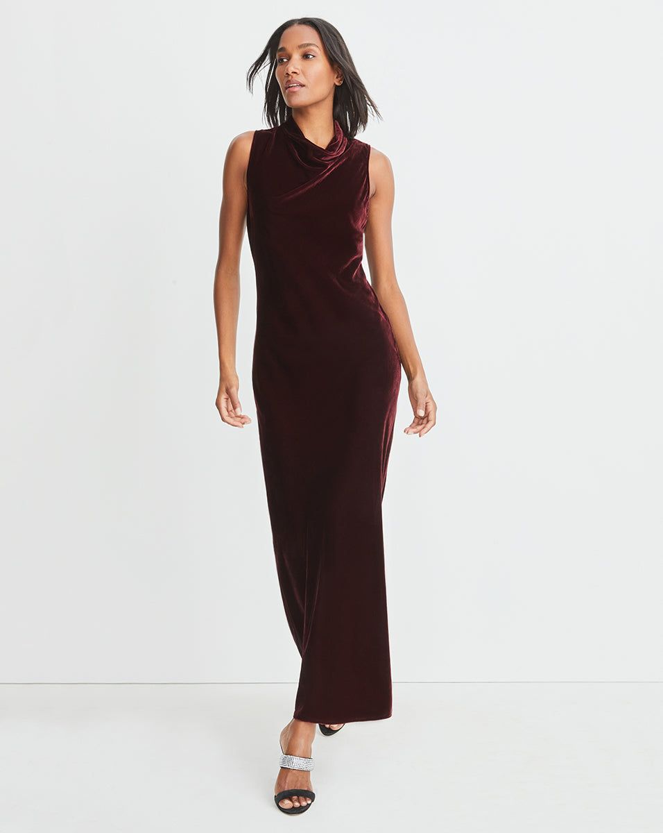 Kura Velvet Dress sold by Veronica Beard