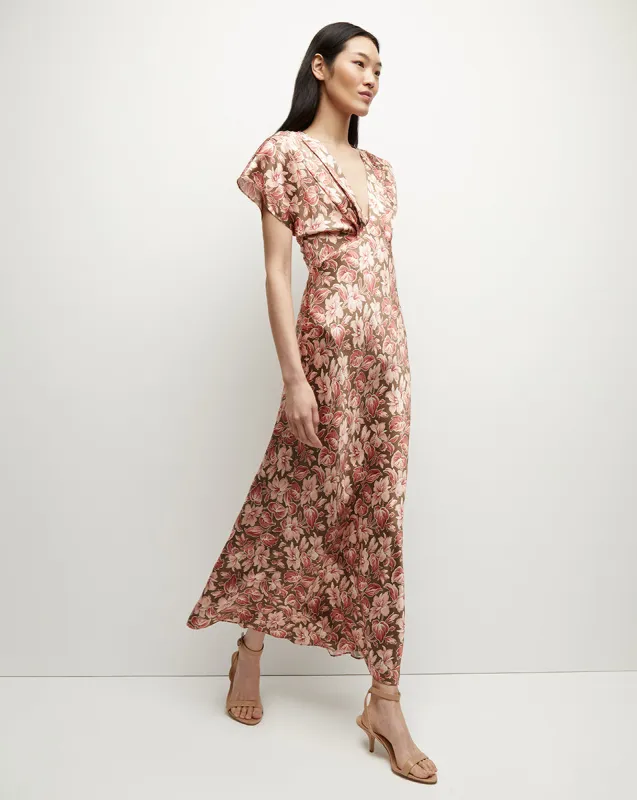 Seymour Stretch-Silk Dress sold by Veronica Beard