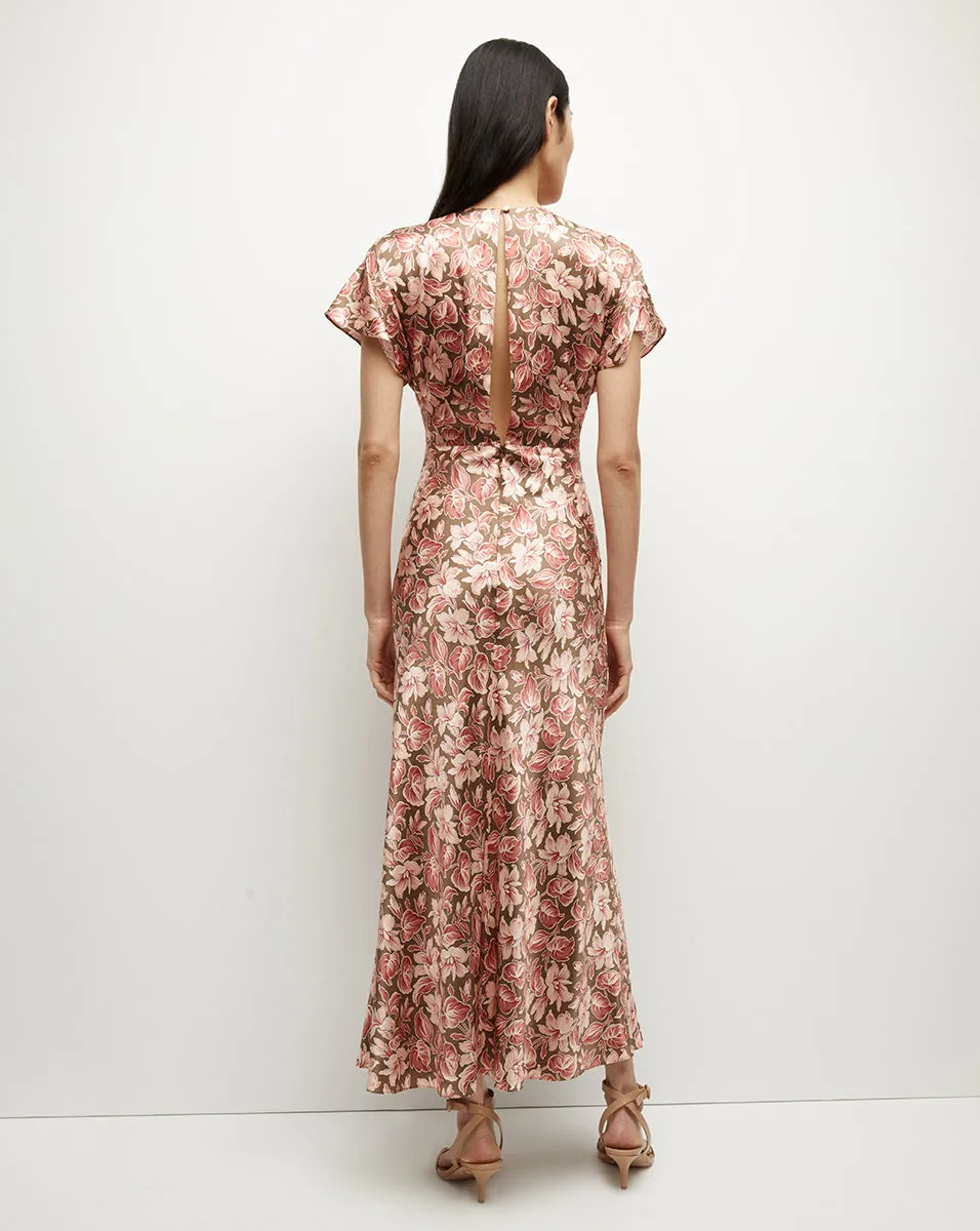 Seymour Stretch-Silk Dress sold by Veronica Beard product image thumbnail 5