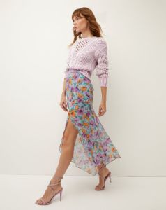 Eleanor Cable-Knit Pullover sold by Veronica Beard