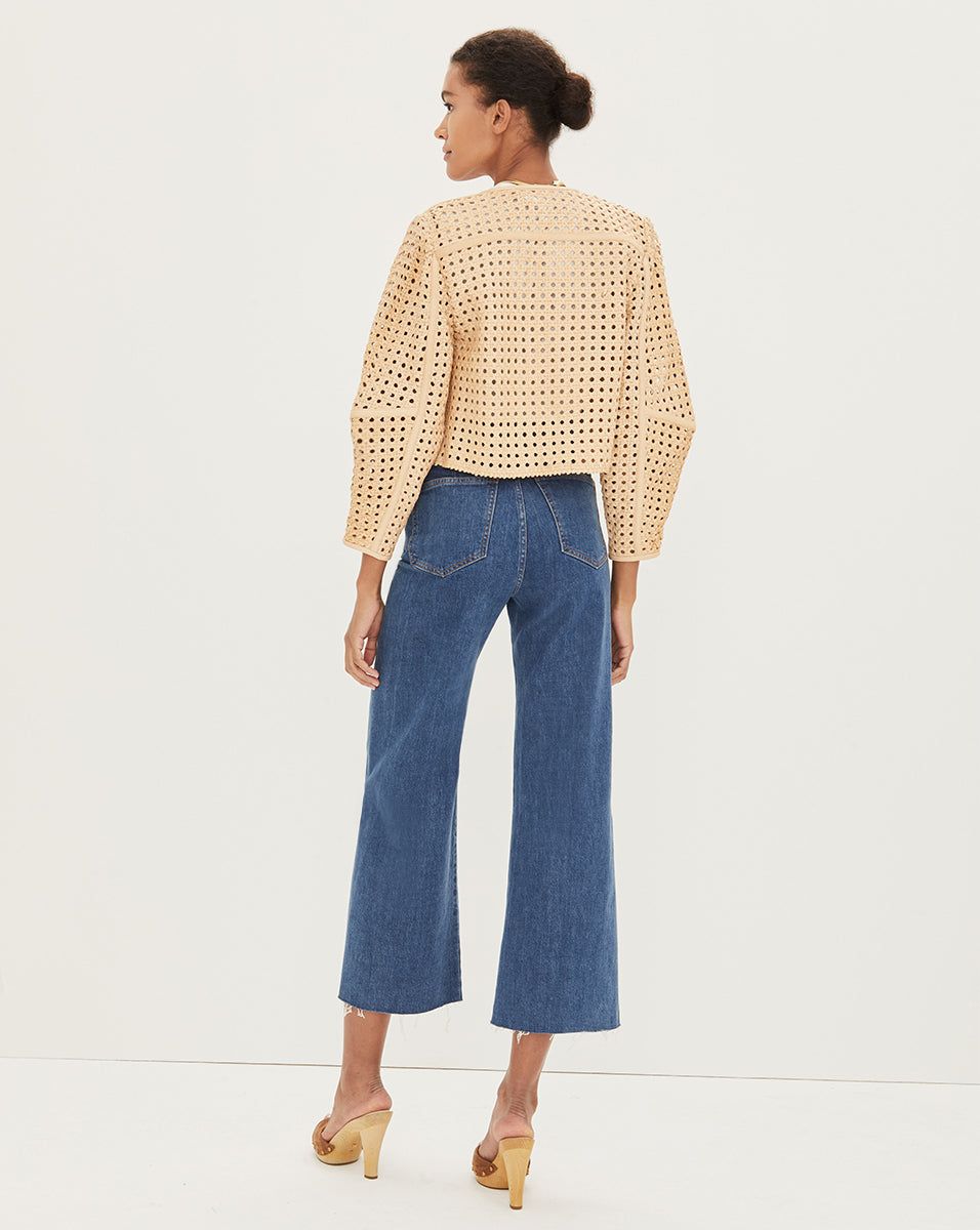 Fio Leather Jacket sold by Veronica Beard product image thumbnail 4