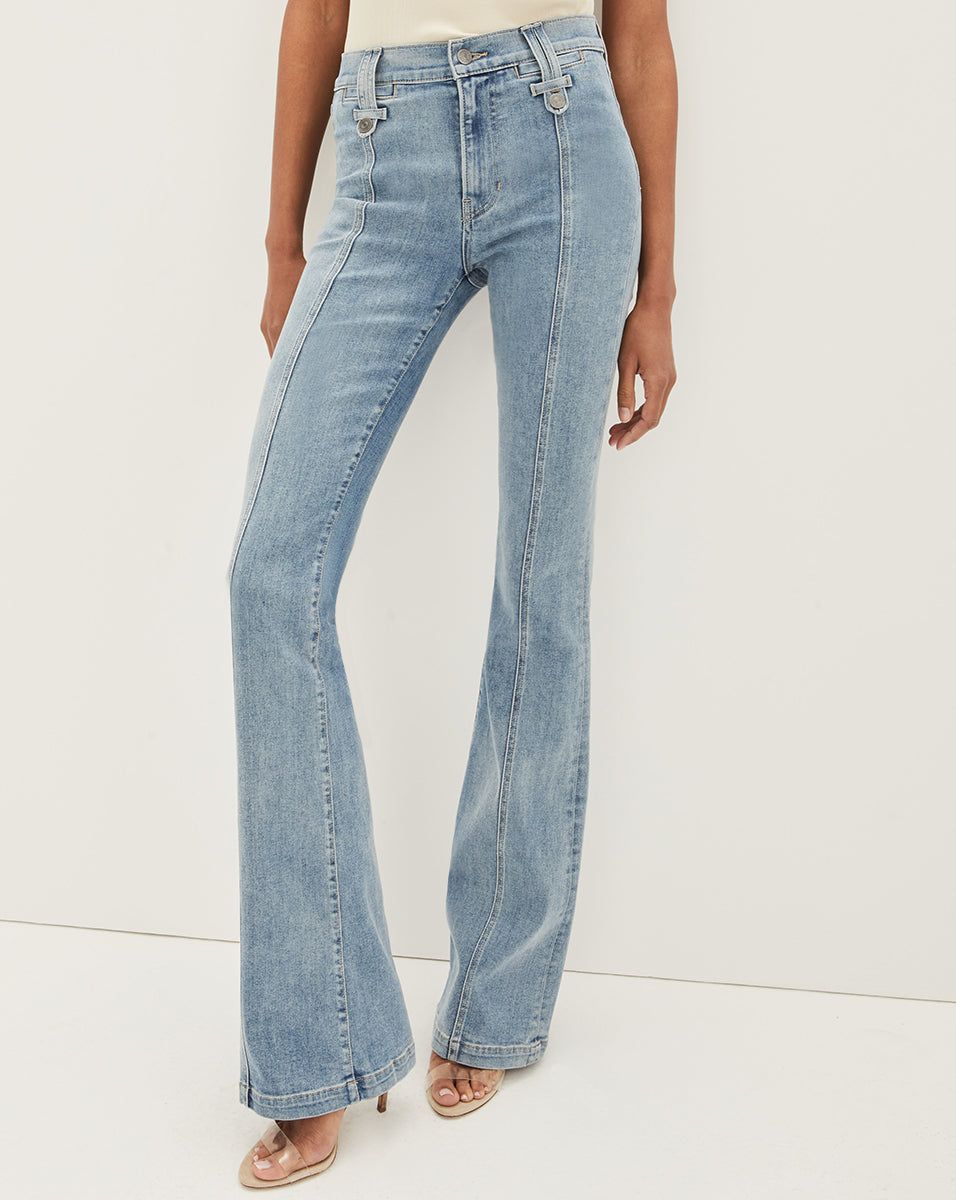 Beverly Skinny-Flare Jean sold by Veronica Beard product image thumbnail 2
