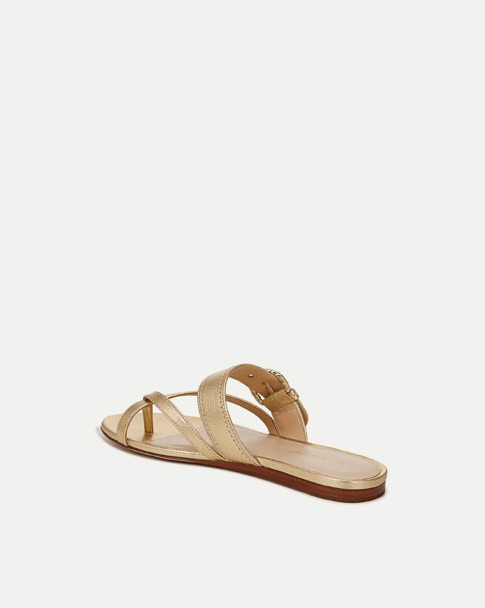 Salva Metallic Crisscross Sandal sold by Veronica Beard product image thumbnail 4