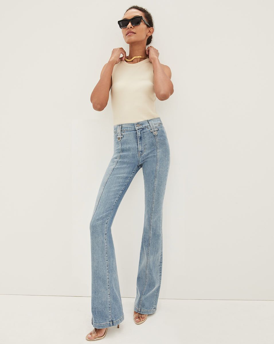 Beverly Skinny-Flare Jean sold by Veronica Beard