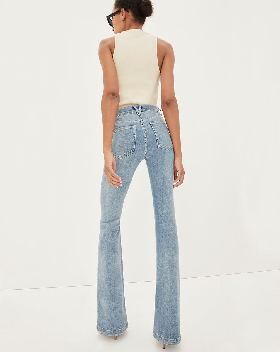 Beverly Skinny-Flare Jean sold by Veronica Beard product image thumbnail 4