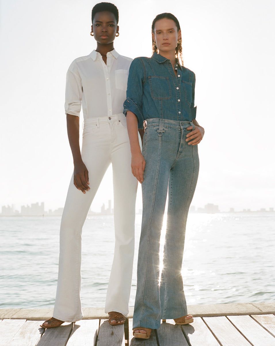 Beverly Skinny-Flare Jean sold by Veronica Beard product image thumbnail 5