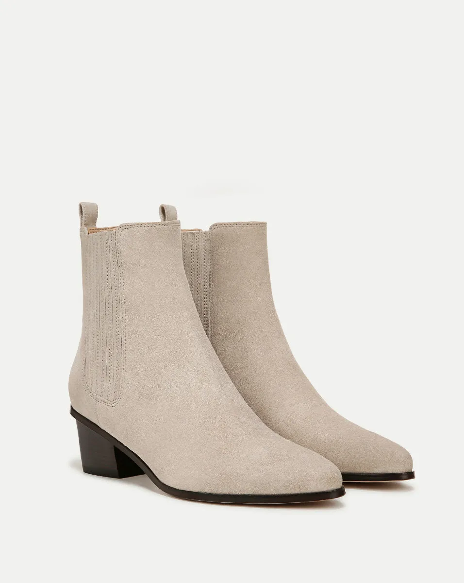 Alina Suede Bootie sold by Veronica Beard product image thumbnail 2