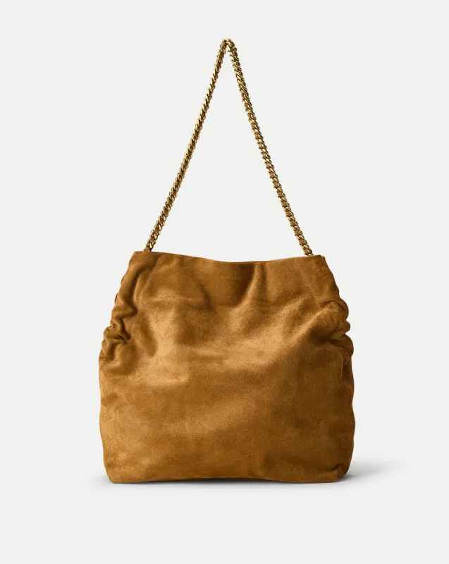 Veronica Beard Suede Slouch Bag sold by Veronica Beard