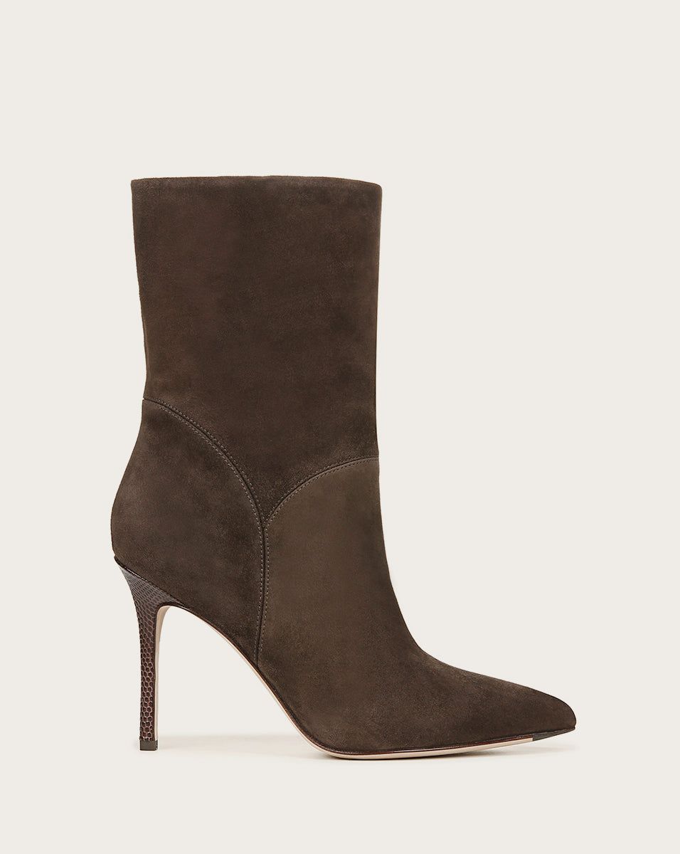 Nash Suede Bootie sold by Veronica Beard
