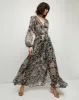 Elvita Brushstroke Maxi Dress sold by Veronica Beard