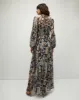 Elvita Brushstroke Maxi Dress sold by Veronica Beard