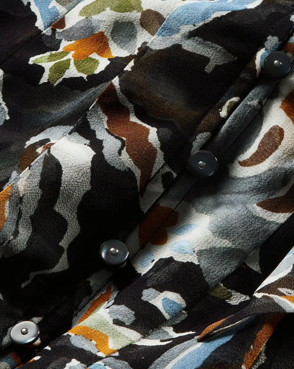 Elvita Brushstroke Maxi Dress sold by Veronica Beard product image thumbnail 2