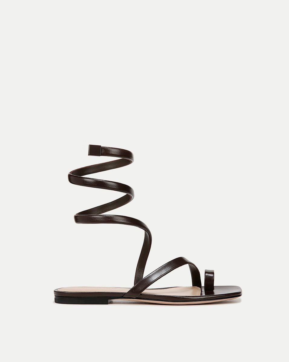 Allura Ankle-Wrap Sandal sold by Veronica Beard