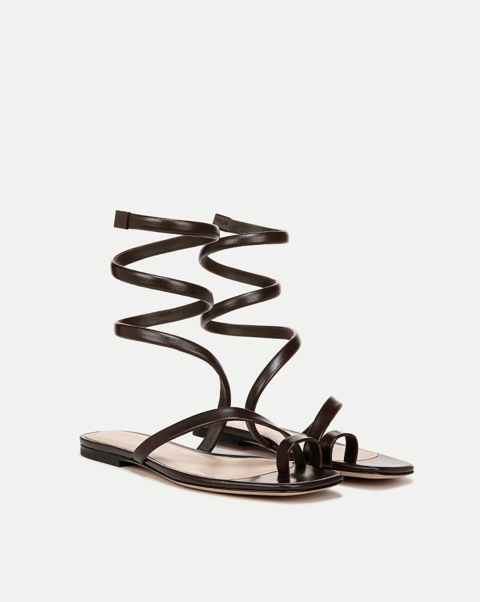 Allura Ankle-Wrap Sandal sold by Veronica Beard product image thumbnail 2