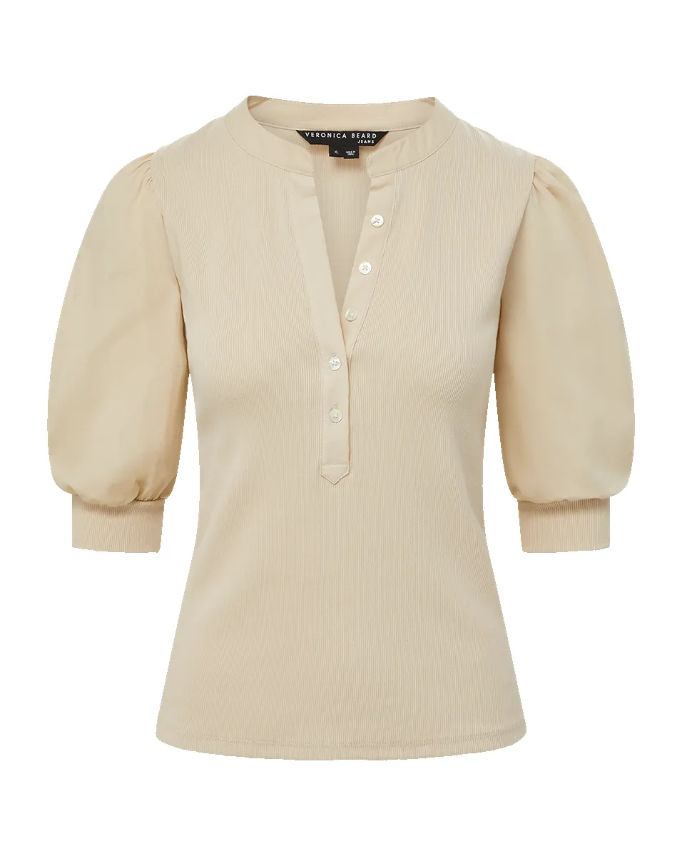 Coralee Puff-Sleeve Tee sold by Veronica Beard product image thumbnail 5
