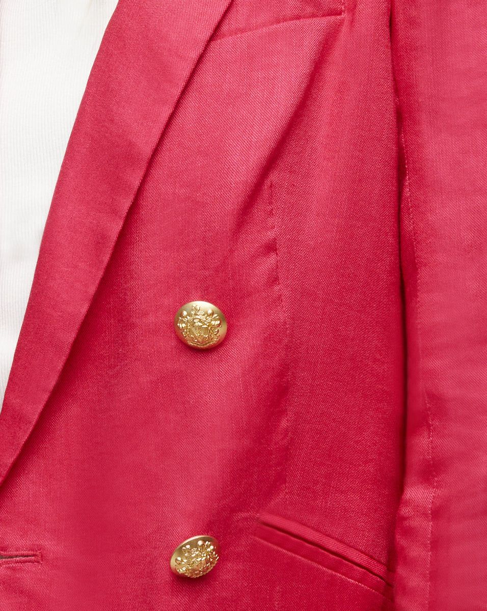 Hirsh Linen Dickey Jacket sold by Veronica Beard product image thumbnail 3