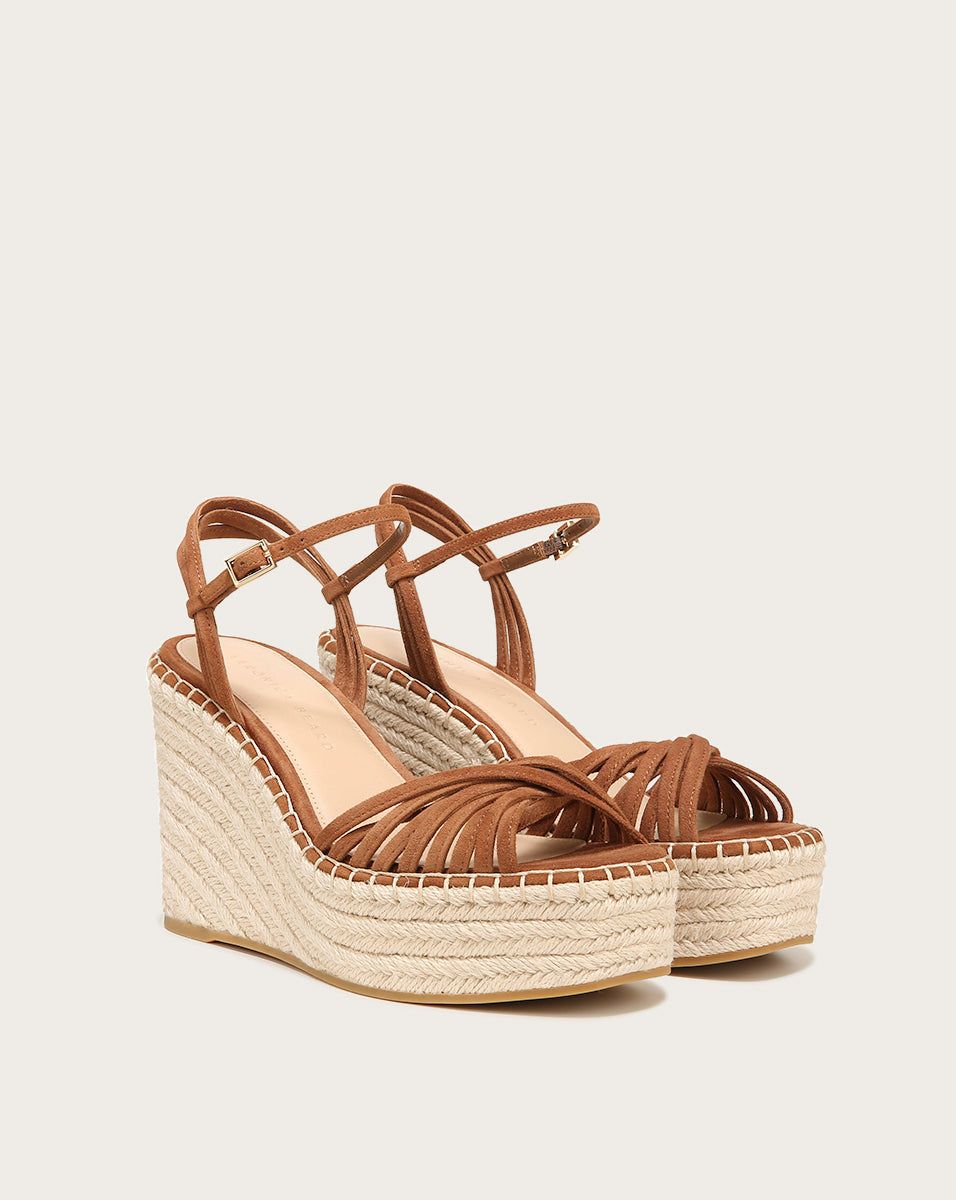 Ravina Suede Espadrille Sandal sold by Veronica Beard product image thumbnail 2
