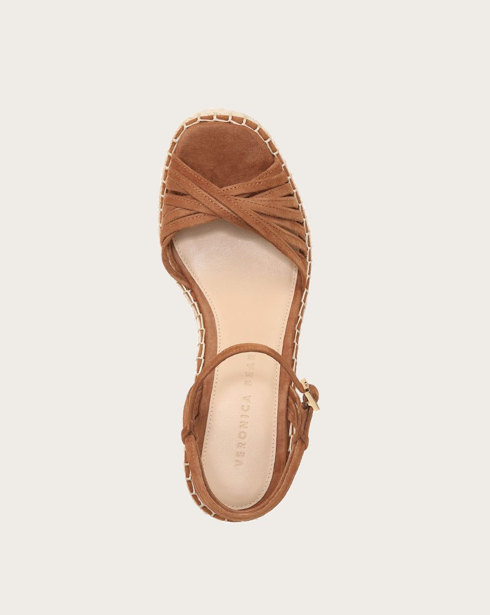 Ravina Suede Espadrille Sandal sold by Veronica Beard product image thumbnail 3