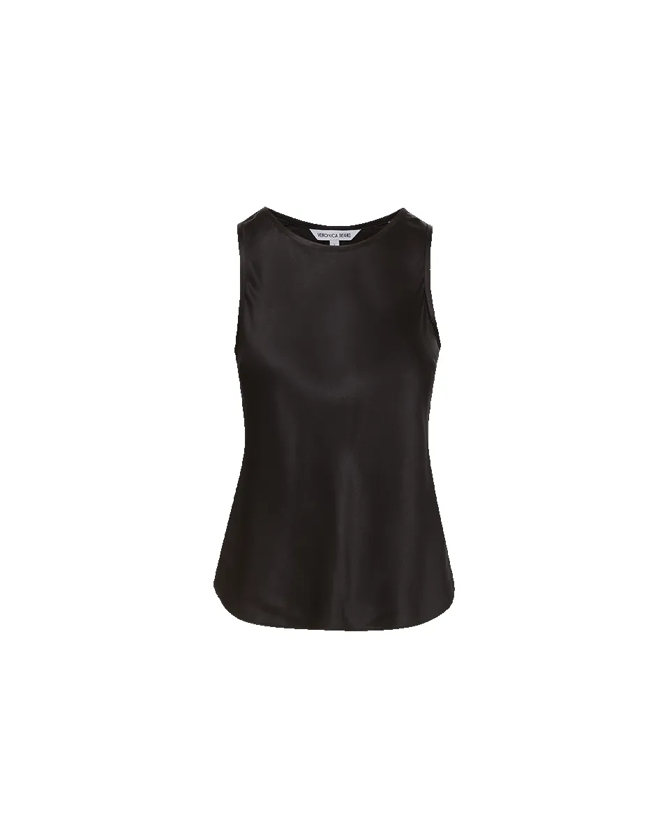 Sabrina Stretch-Silk Tank sold by Veronica Beard product image thumbnail 5