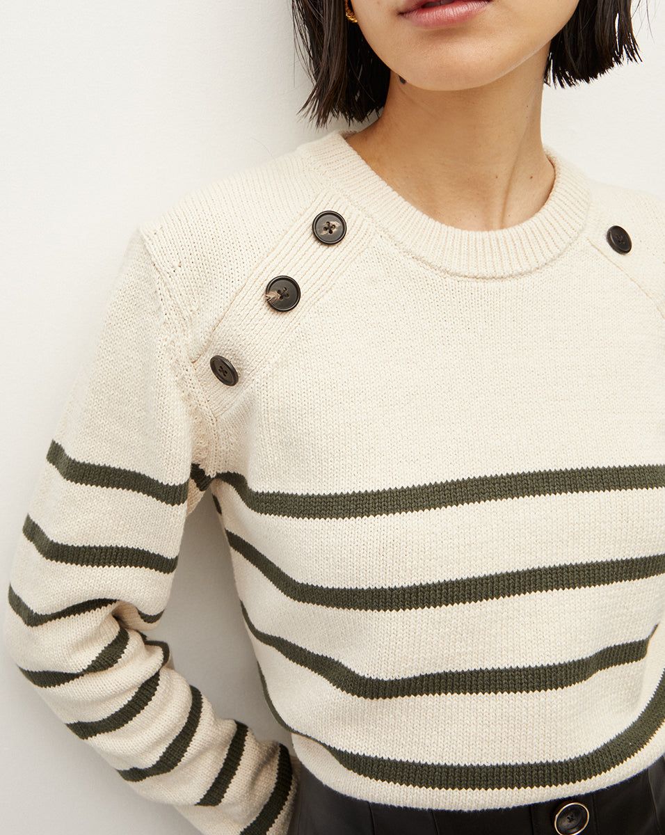 Virke Striped Sweater sold by Veronica Beard product image thumbnail 3