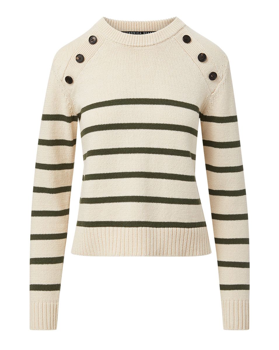 Virke Striped Sweater sold by Veronica Beard product image thumbnail 5