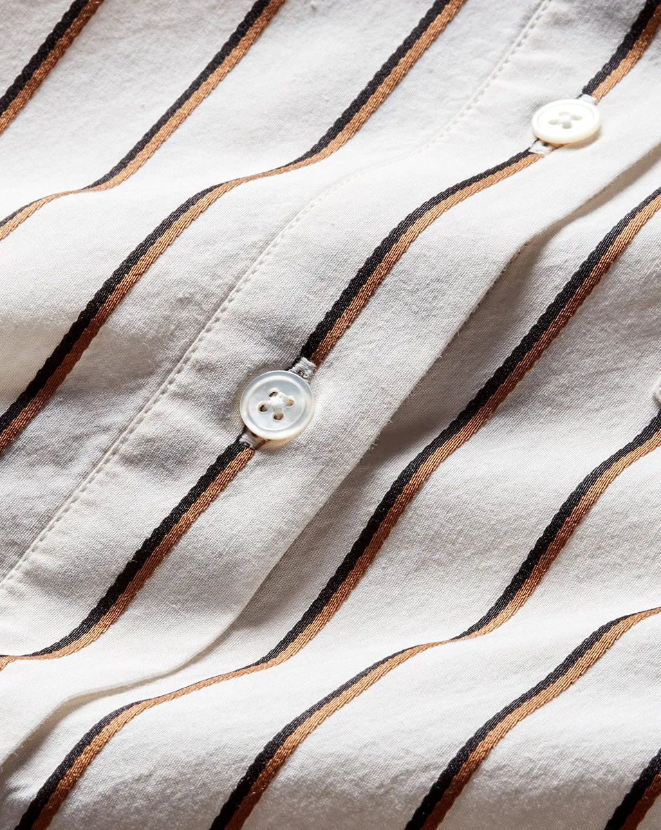 Keiko Stretch-Cotton Button-Down Shirt sold by Veronica Beard product image thumbnail 4