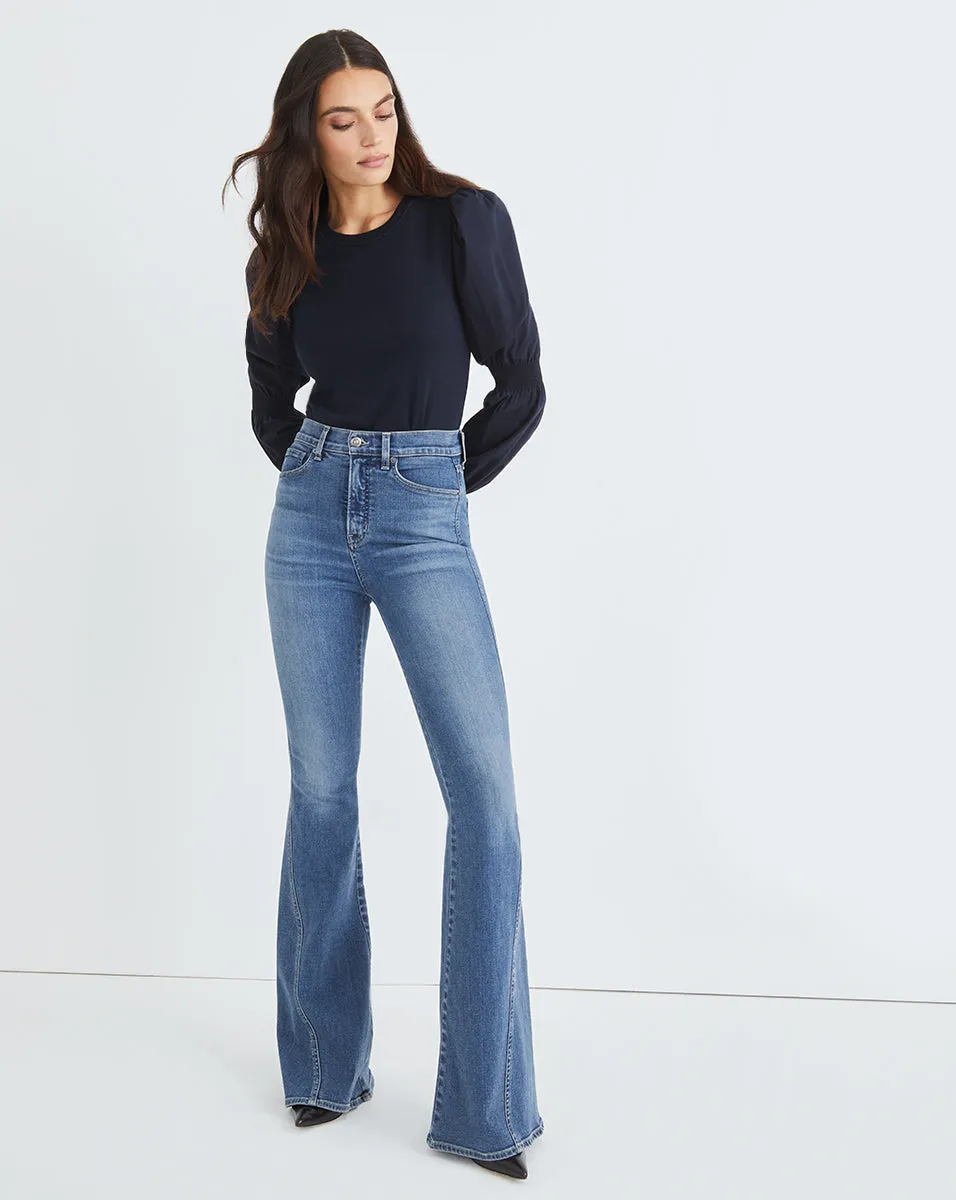 Fawn Puff-Sleeve Top sold by Veronica Beard product image thumbnail 3