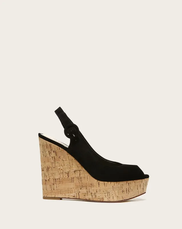 Dali Peep Toe Sandal sold by Veronica Beard