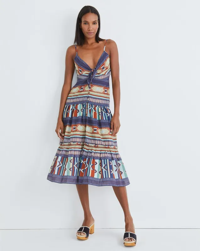 Abilene Chevron Dress sold by Veronica Beard