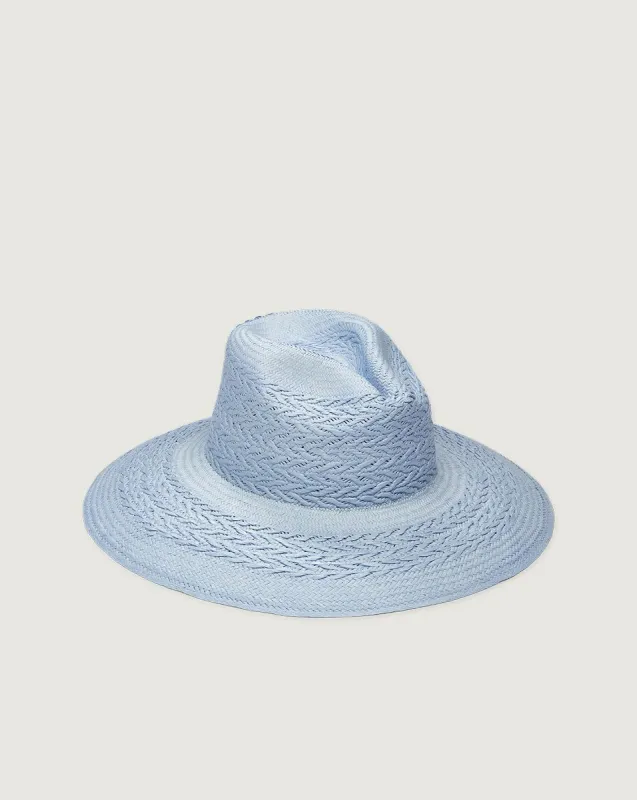 Blue Redwood Hat sold by Veronica Beard