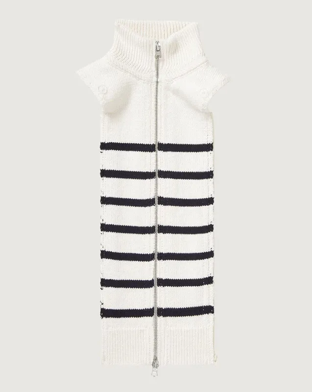 Tacaya Nautical-Stripe Dickey made by Veronica Beard