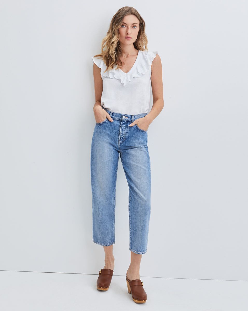 Ellerie Ruffled Top sold by Veronica Beard product image thumbnail 2