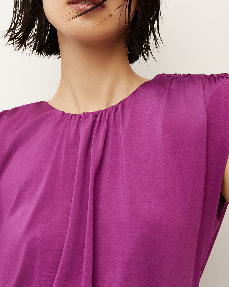 Bora Draped Dress sold by Veronica Beard product image thumbnail 3