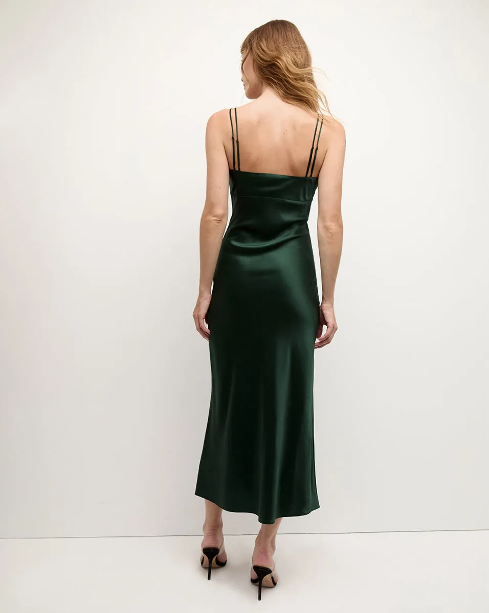 Bixie Stretch-Silk Slip Dress sold by Veronica Beard product image thumbnail 5