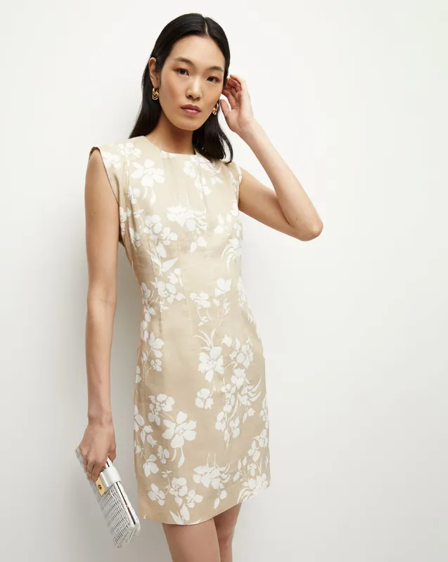 Rosedale Stretch-Linen Dress sold by Veronica Beard