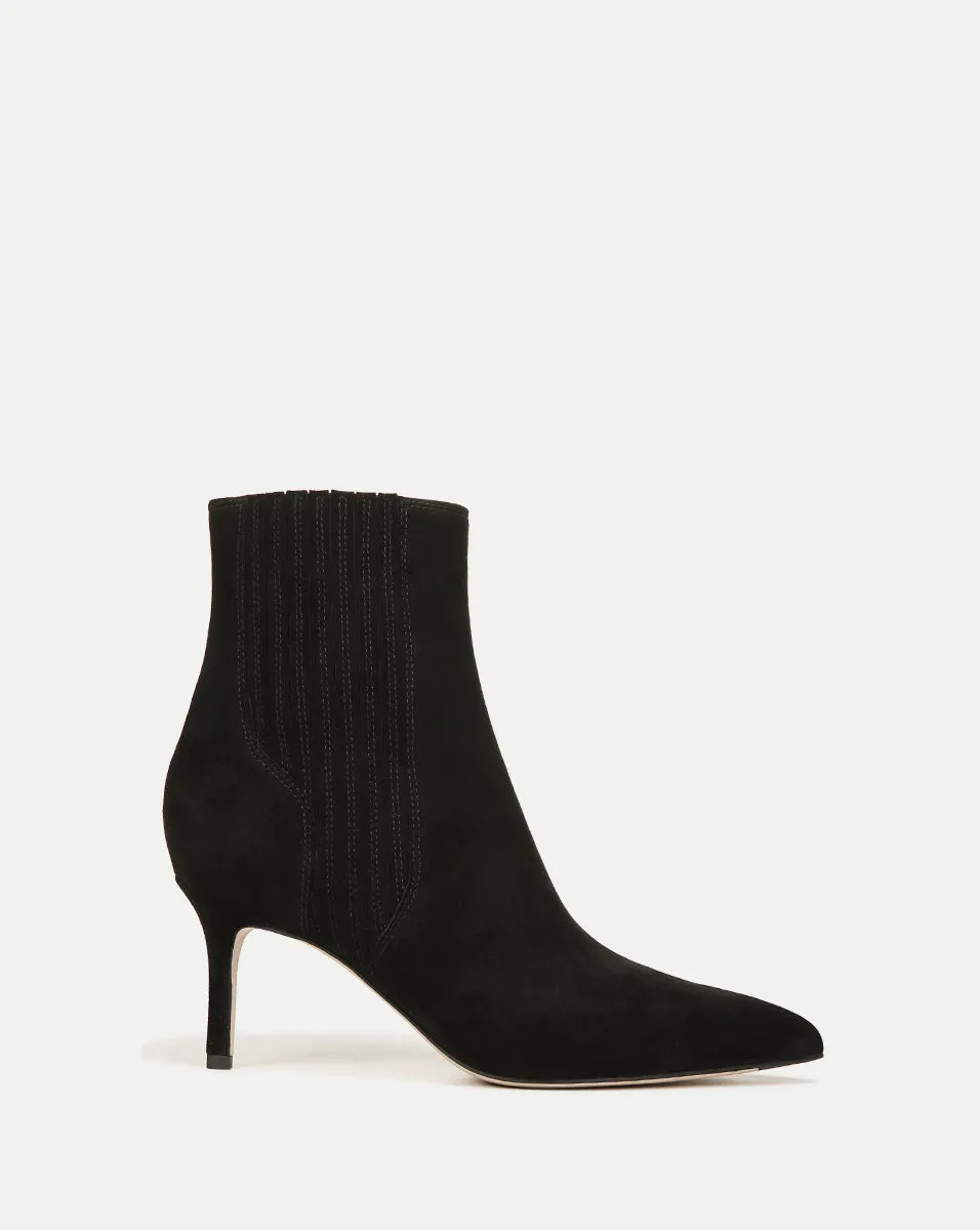 Lisa Mid-Heel Ankle Boot sold by Veronica Beard