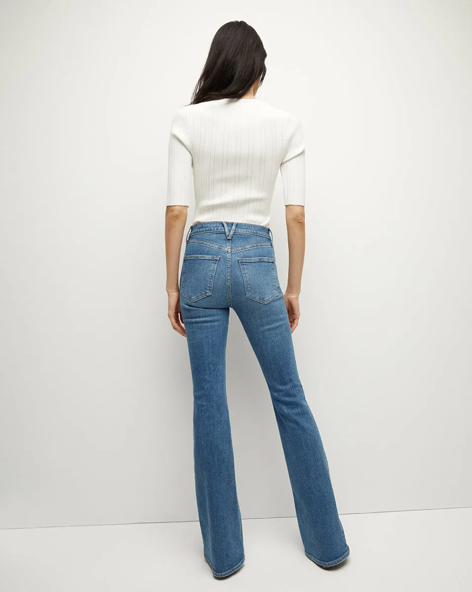Beverly Skinny-Flare Jean sold by Veronica Beard product image thumbnail 4