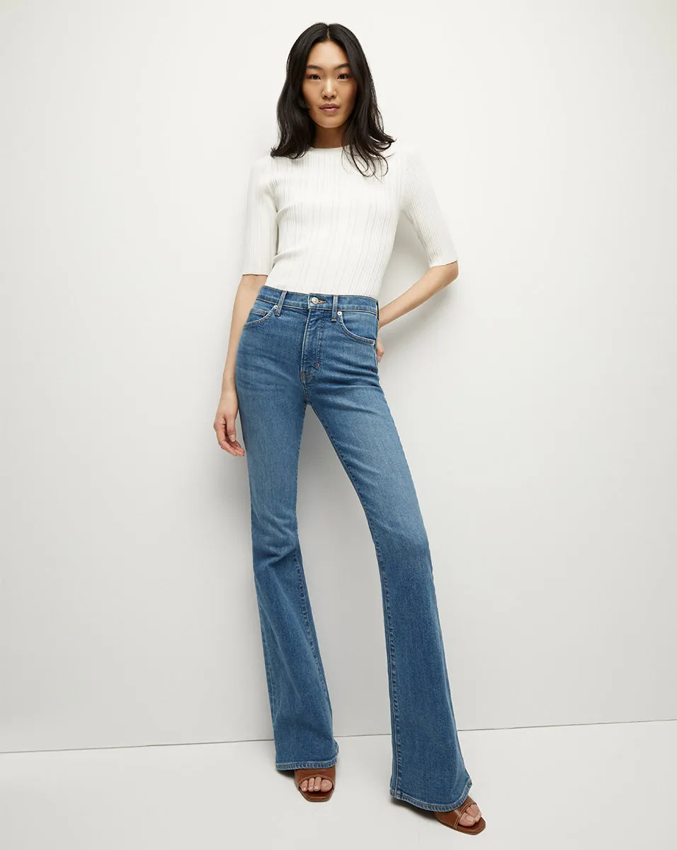 Beverly Skinny-Flare Jean sold by Veronica Beard